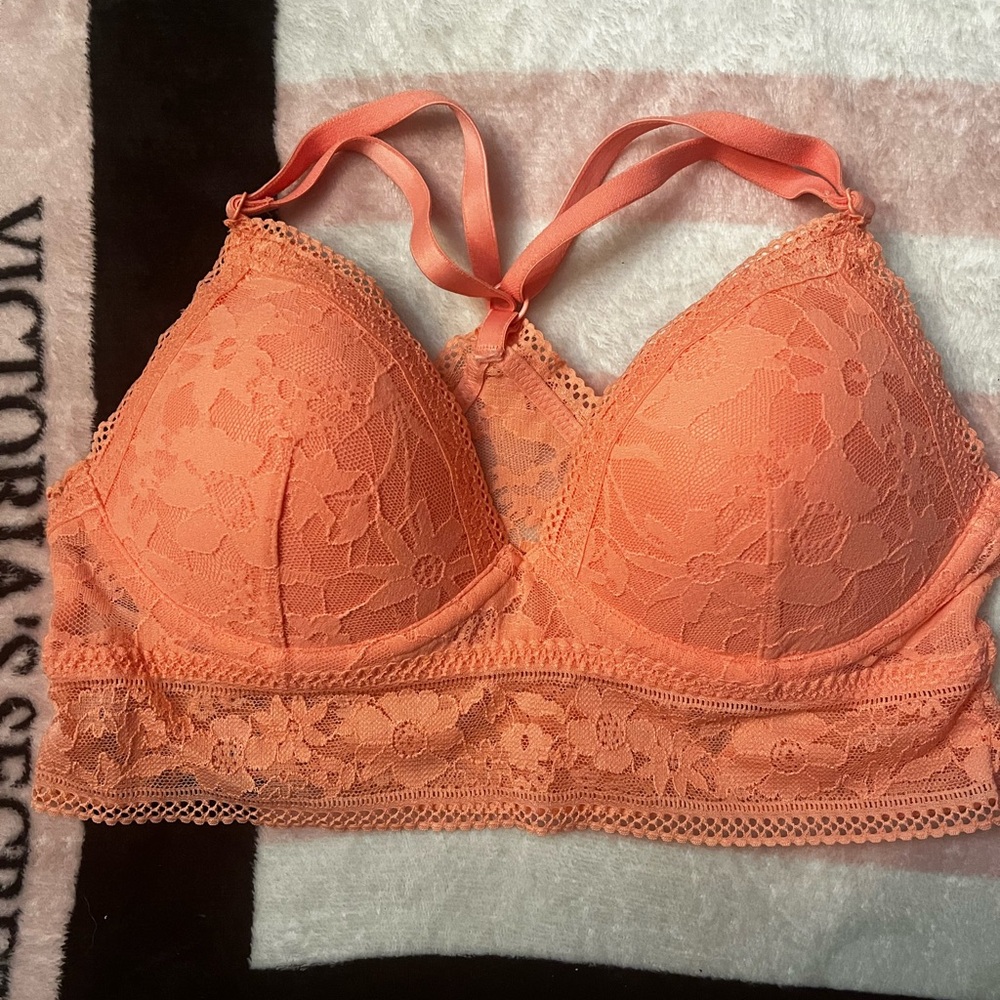 Victoria Secrets bralette peach color